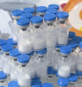 Wholesale of high-purity Retatrutide lyophilized powder in vials.