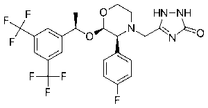 Aprepitant Chemistry-Structure