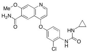 Lenvatinib Mesilate Chemistry Structure