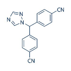 Letrozole Chemistry Structure