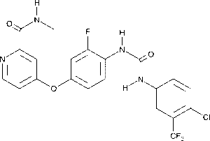 Regorafenib Chemistry Structure