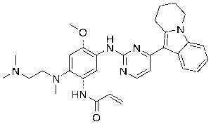 Rilertinib Mesylate chemical structure