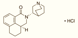 Image of the chemical structure of Palonosetron Hydrochloride (CAS 135729-62-3)