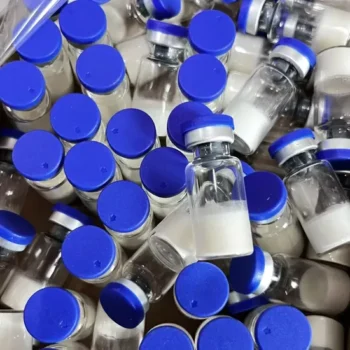 Icotrokinra, high purity, lyophilized powder in a vial.