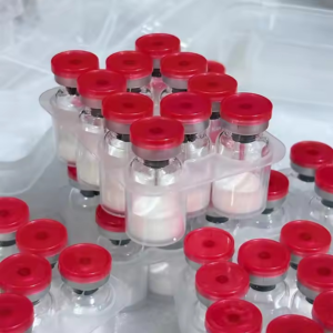 Melanotan II (MT-2) lyophilized powder in a vial