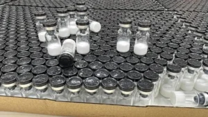Melanotan II (MT-2) lyophilized powder in a vial