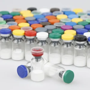 Semaglutide TFA lyophilized powder is packaged in vials.