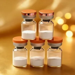 Thymalfasin Peptide, high purity, lyophilized powder in a vial.