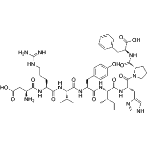 Human Angiotensin II Chemistry Structure