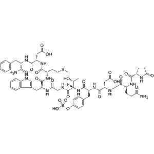 ceruletide Chemistry Structure