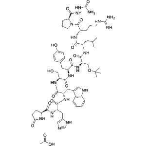 goserelin acetate Chemical structure