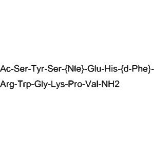 melanotan i Chemical structure