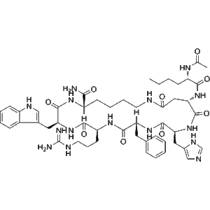 Melanotan II (MT-2) Chemical structure