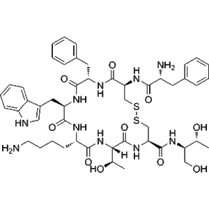 octreotide Chemistry Structure
