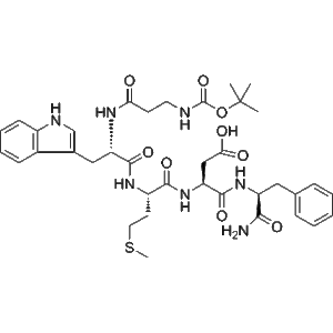 pentagastrin Chemical structure