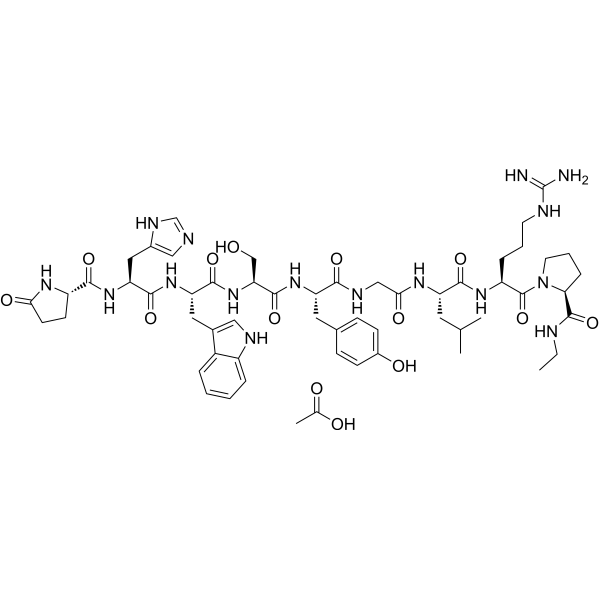 image-fertirelin-acetate-chemical-structure