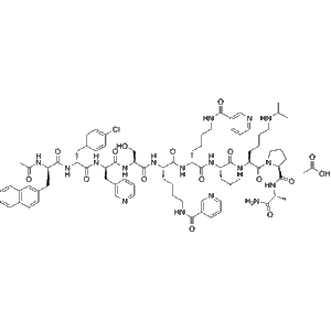 image-antide acetate-chemical-structure-manufacturers-supply