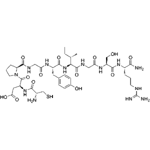 image-cys-asp-pro-gly-tyr-ile-gly-ser-arg-nh2-chemical-structure-manufacturer-supply
