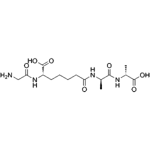n-[(6s)-6-carboxy-6-(glycylamino)hexanoyl]-d-alanyl-d-alanine