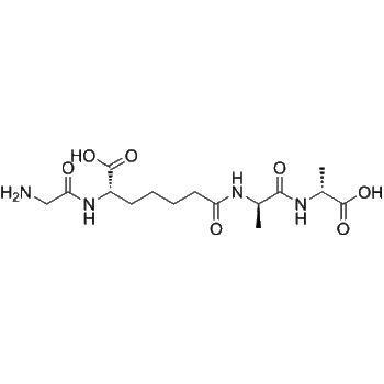 n-[(6s)-6-carboxy-6-(glycylamino)hexanoyl]-d-alanyl-d-alanine
