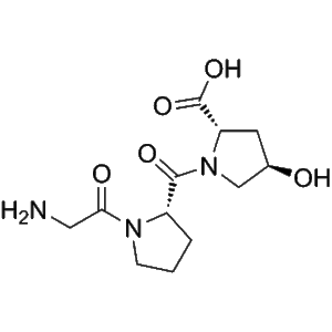 image-H-Gly-Pro-Hyp-OH-CAS-2239-67-0-Tripeptide-29-chemical-structure-manufacturers-supply