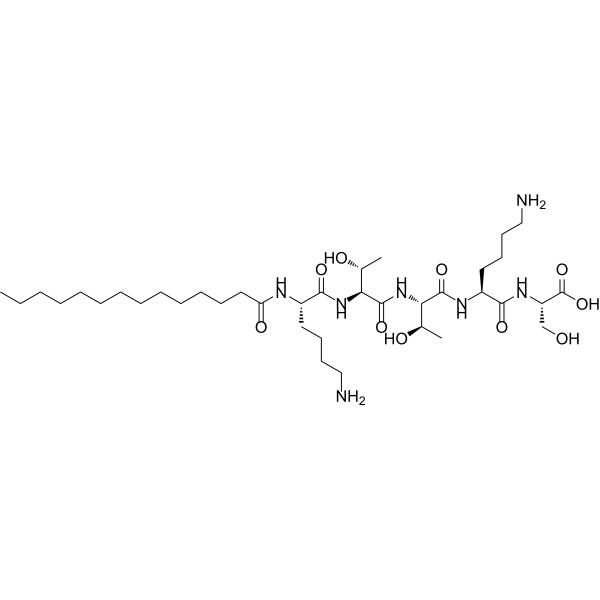 image-myristoyl-pentapeptide-4-cas-1392416-25-9-chemical-structure-factory-manufacturing-and-wholesale-supply