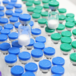 DSIP peptide raw material in a vial