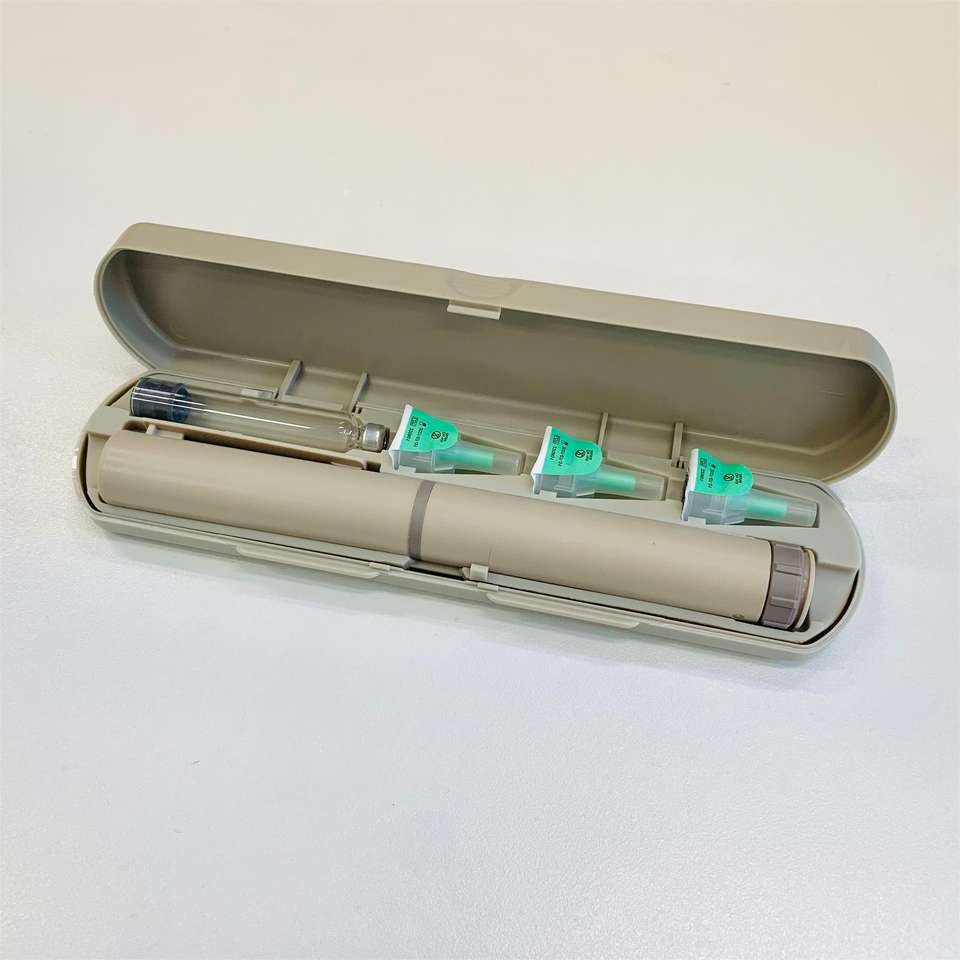 Military Green Insulin Peptide Pen Box