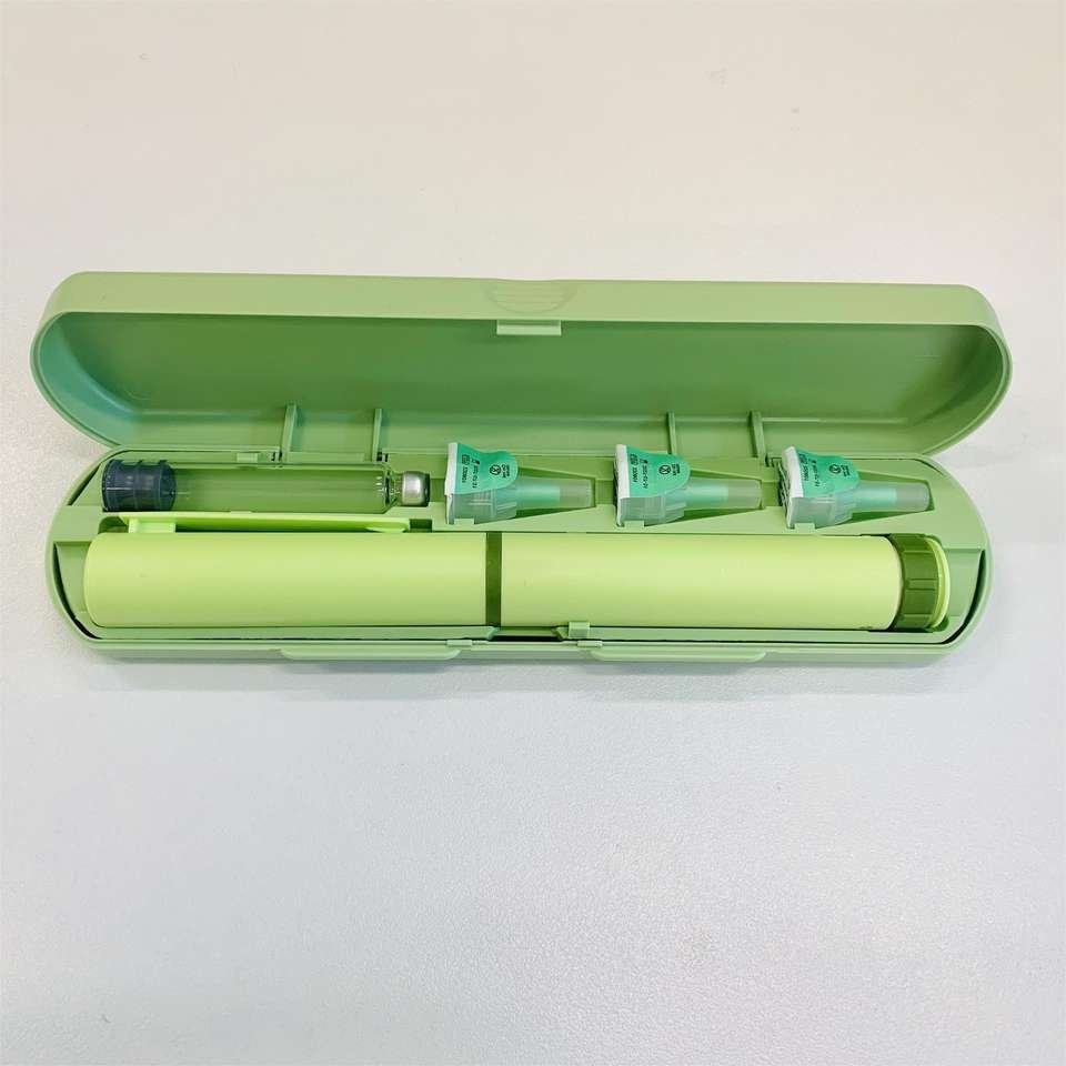 Green Insulin Peptide Pen Box