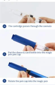 Instructions for using the Reusable Injection Pen