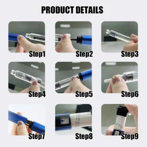 Instructions for using a reusable injection pen