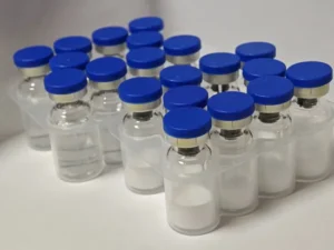 Selank peptide lyophilized powder in a vial