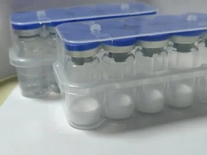 Selank peptide lyophilized powder in a vial