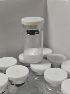 Selank peptide lyophilized powder in a vial