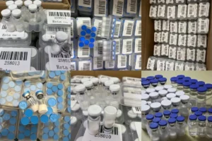 Selank peptide lyophilized powder in a vial