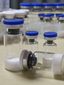 Selank peptide lyophilized powder in a vial