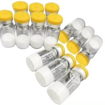 GHRP-2 Acetate lyophilized powder in a vial.