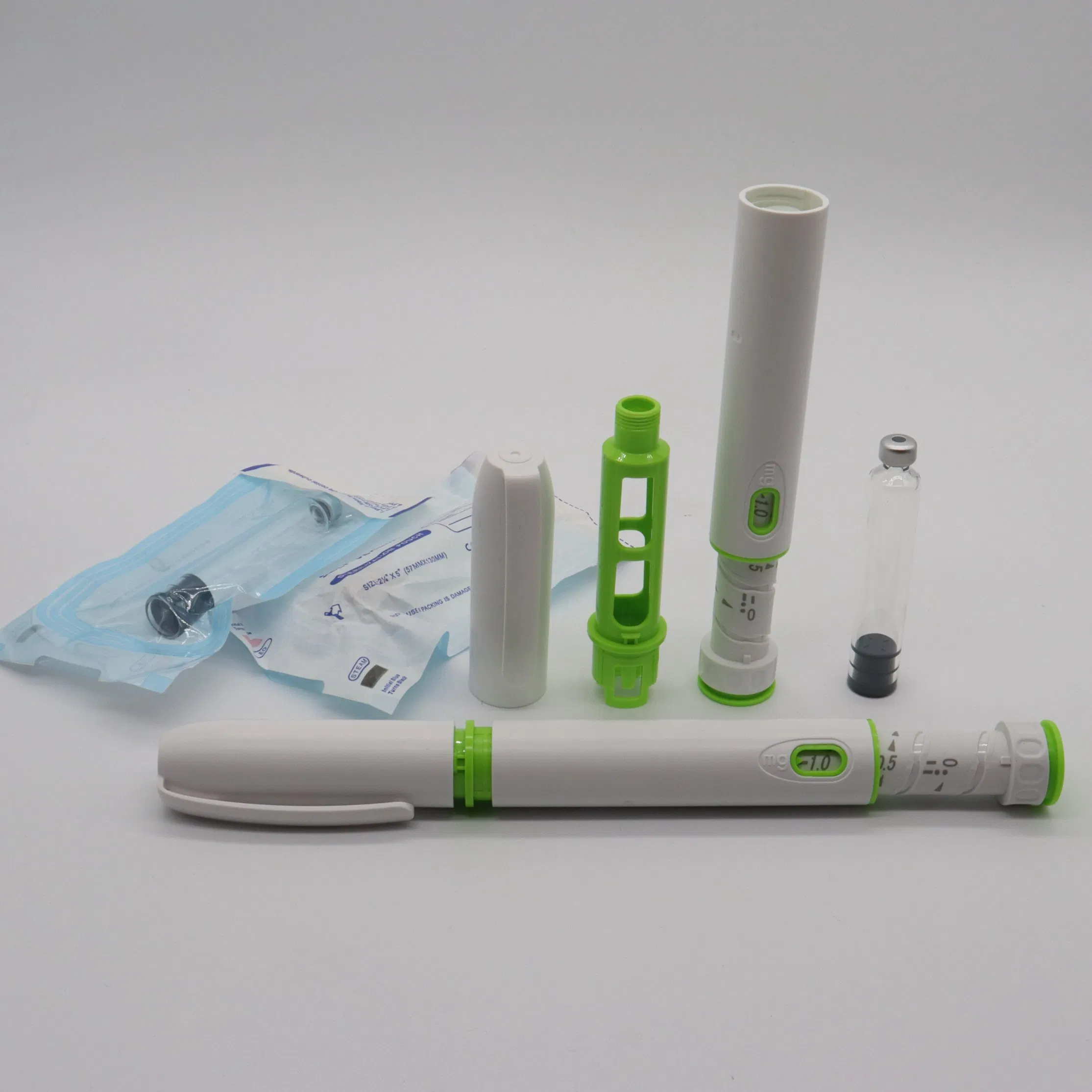 Tirzepatide cartridge and green injection pen kit