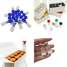 KPV peptide, lyophilized powder in a glass vial.