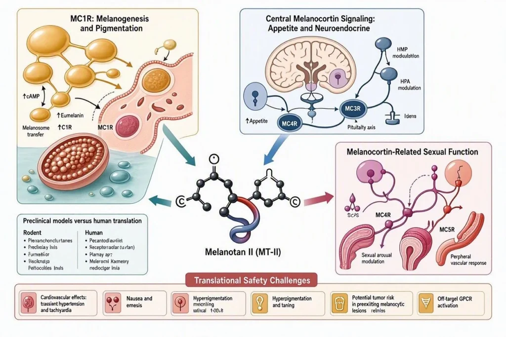 Melanotan-II_comprehensive_academic_biomedical_infographic_illustrating